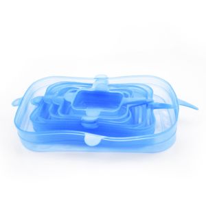 Rectangular Silicone Stretch Reusable Lids Stretchable Food Covers