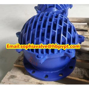 Quality foot valve with resilient seal flange standard BS4504 for sale