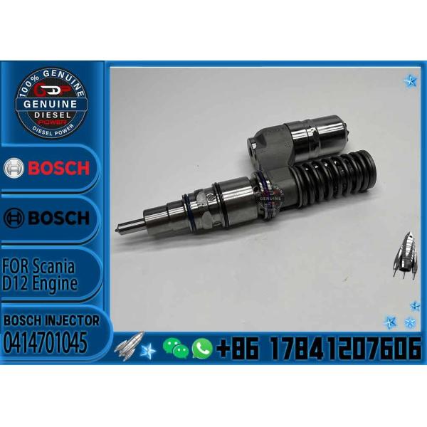 Diesel Unit Fuel Injector 0414701067 0414701045 1805343 For Scania R340 P340 10.6 d
