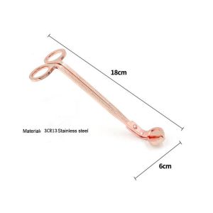Stainless Steel Candle Wick Hook / Wick Trimming Scissors Three Piece Set