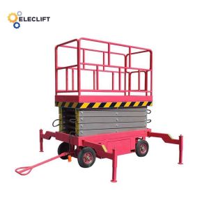 500kg-2000kg Load Capacity Mobile Scissor Lift Electric Platform Lift