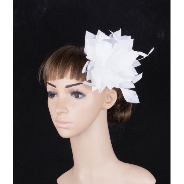 Chic Sinamay Base and Feather Fascinator Hat for Event Party Supplies
