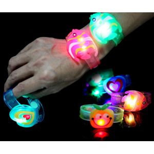 China Halloween glow bracelets Flash wrist band Halloween props bar on sale
