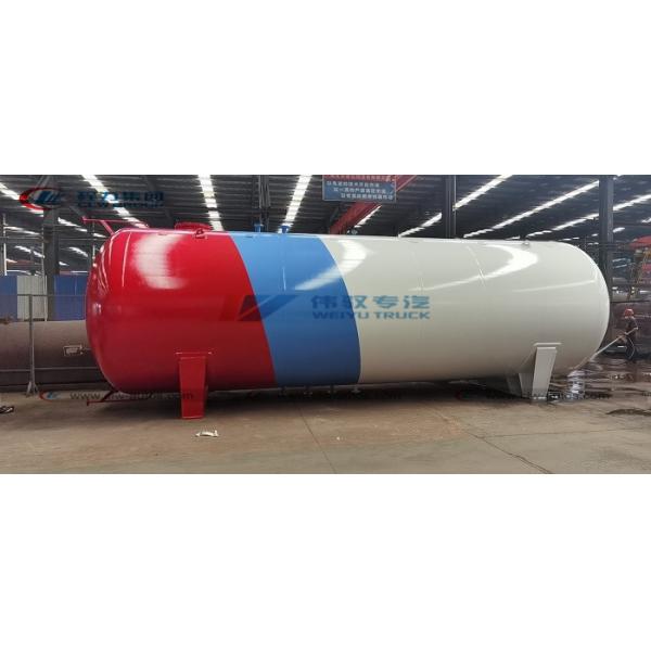 Buy 50cbm Liquid Propane Gas Storage Tank For Liquefied Petroleum Gas Station at wholesale prices