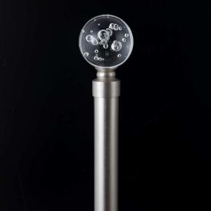 European Style 16mm Crystal Round SS Exquisite Curtain Rod