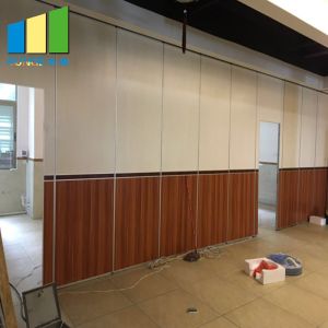 Library School Sliding Folding Partition Walls Soundproof Aluminum Alloy Profile