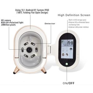 50HZ Facial Scanner Skin Analyzer Diagnostic Facial Dermatology Device