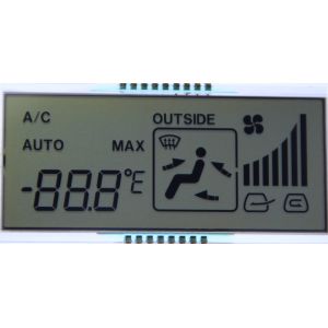 Quality Automotive Air Conditioning Controller HTN LCM Lcd Seven Segment Display for sale