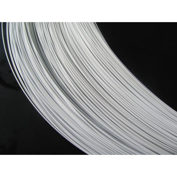 Buy Nylon Coated 0.9mm Hook And Eye Wire White Good Dyabilty 20kg Coil at wholesale prices