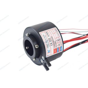 China Standard IP51 Through Hole Slip Ring Rotary Electric Signal Joint on sale