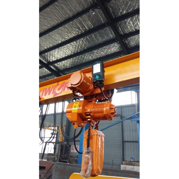Buy 1T Electric Chain Hoist with Electric Trolley IP55 G80 Chain at wholesale prices