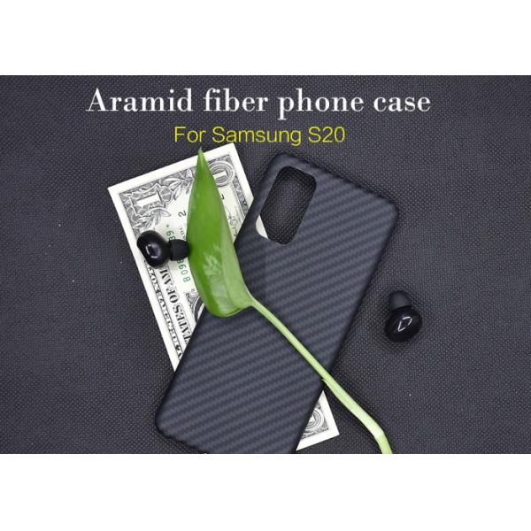 Buy Shockproof Real Aramid Fiber Samsung S20 Phone Case at wholesale prices