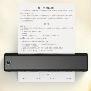 M08F Portable A4 Size Mini Wireless Thermal Printer Mobile Printer With Blue