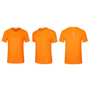 Men T shirt with customer logo adding unisex