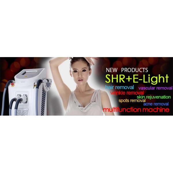 SHR E-Light Beauty Machine For Hair Removal / Skin Rejuvenation / Acne Treatment