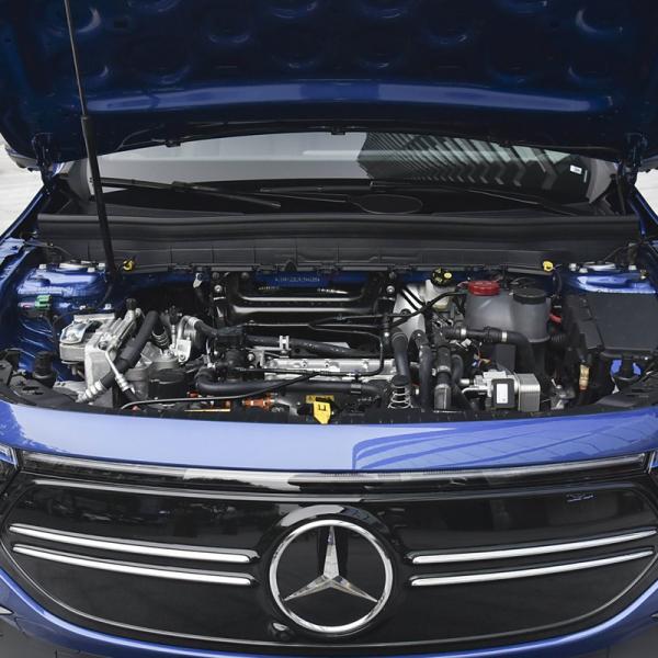 Advanced driver assistance Mercedes Benz SUV featuring ergonomic design