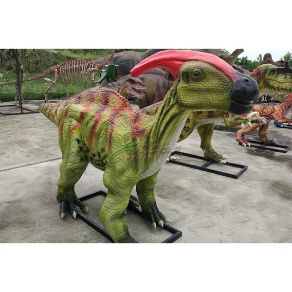 Buy Water Proof Handmade Realistic Animatronic Parasaurolophus Dinosaur at wholesale prices