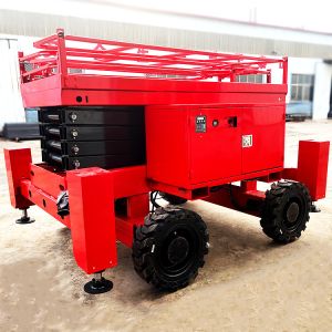 Mobile Electric Self-propelled Hydraulic Scissor Lift Platform Table Aerial Man