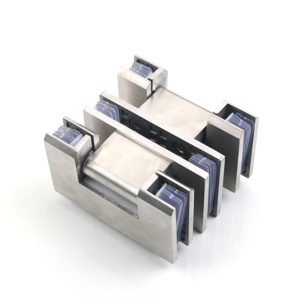 Fixed 8-10mm Glass 360 Degree Glass to Glass Shower Bathroom Cabins Glass Door Hinges Modern Design Style