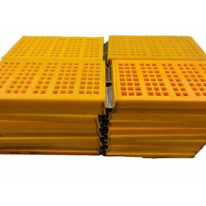 China Modular Tensioned Mining Screen Mesh Pu Screen Transverse And Longitudinal on sale