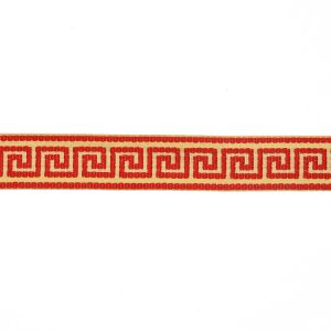 Flat Eco Friendly Classic 37mm Jacquard Ribbon Trim