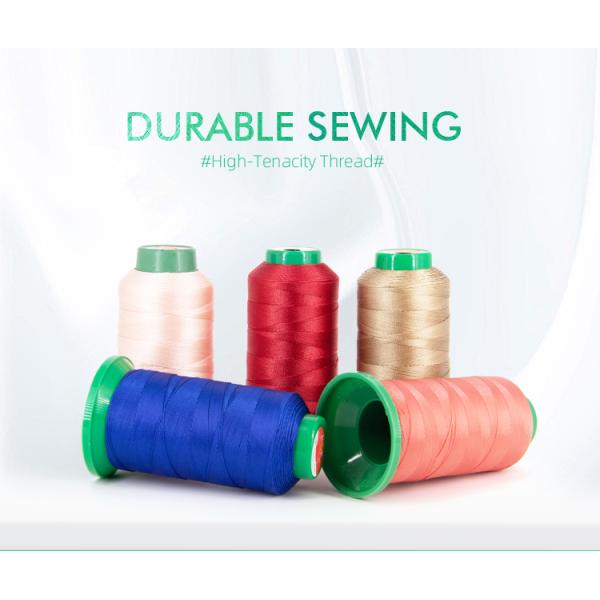 100% Polyester Strength Sewing Thread For Car Supplies Strength And Durable