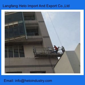 Quality Electric building cradle facade maintenance hoist suspended platform for sale for sale