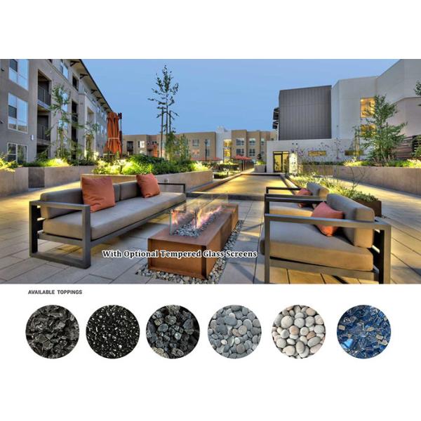 Steel Outdoor Fire Pit Garden Decor Corten Steel Fire Pit Table With Natural Rusty Colour