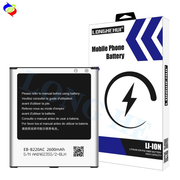 Rechargeable Battery EB-B220AC Battery For Samsung Galaxy Grand 2 SM-G7100 G7102 2600mAh