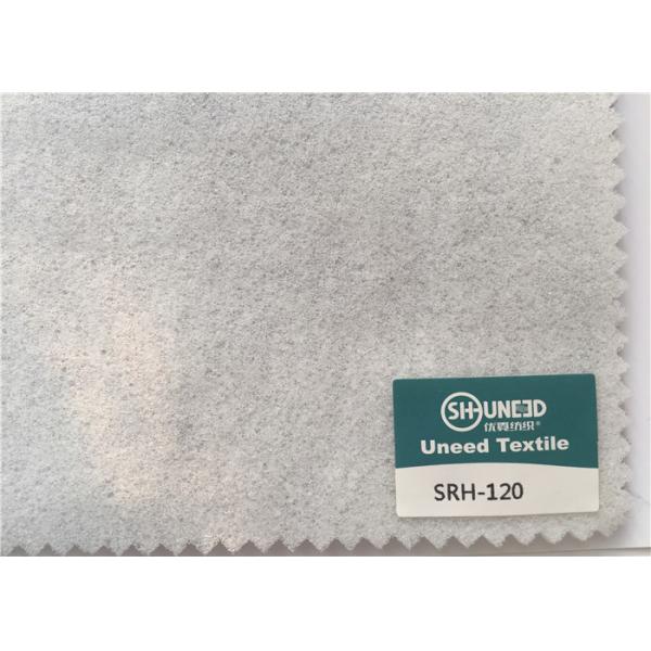 Buy 120 GSM Needle Punch Nonwoven White And Charcoal Color For Sleeve Head at wholesale prices
