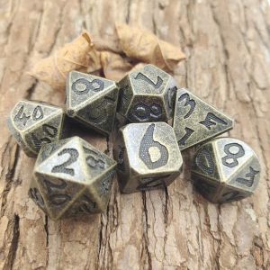 Mini RPG Dice DND RPG Dice Set Durable For Dungeons And Dragons Polyhedral