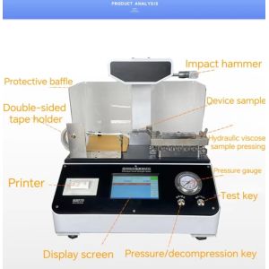 3.2in LCD Display Universal Testing Machine 70KG Capacity Sample Holding Force 0