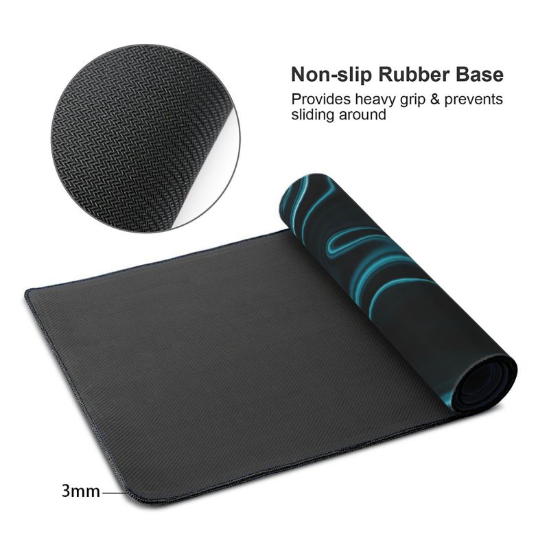 Basic Gaming Mouse Pad with Customized Comfortable Pattern Sublimation Printing and Logo
