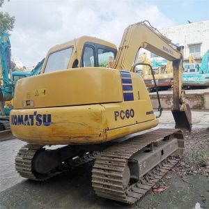 2017 Good Health 6 Ton Komatsu PC 60 Used Excavator with Cummins Engine Made in