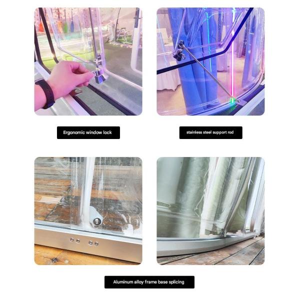 Hotel Bubble House Clear Star Tent for Children and Adults on Outdoor Adventure