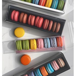 China Lightweight Macaron Packaging Trays Paper Macaron Gift Boxes Easy Handling on sale