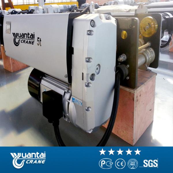 Yuantai China top manufacture european bridge crane with electric hoist