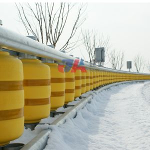 Galvanized Powder Coated Safebuild Roadway Traffic Barrier Safety Roller Crash