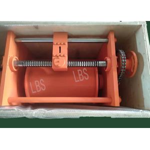 China Customized Steel Ship Mooring Winch 10 Ton With Spooling Device on sale