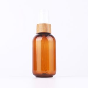 Eco Friendly Bamboo Lid 30ml 50ml Pump Spray Bottle