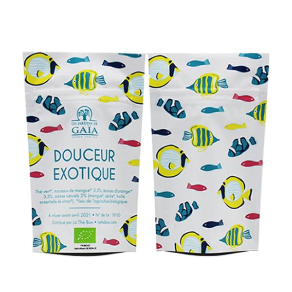 Food Grade Bag Packaging Custom Zip Lock Smell Proof Pouch Environment Friendly for Food Packaging