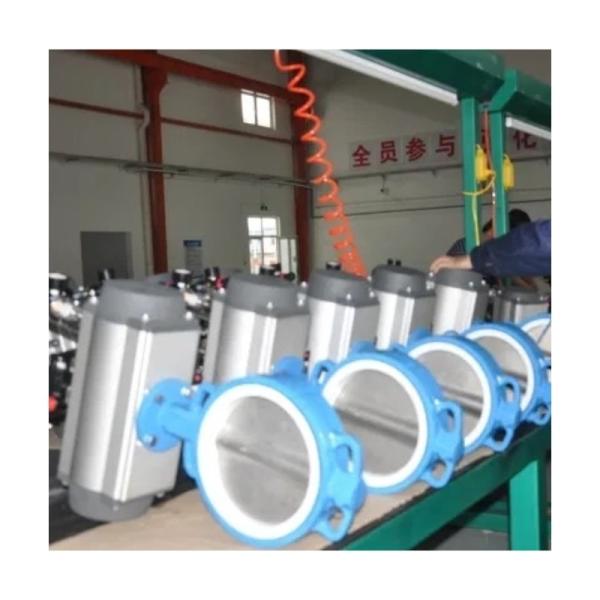 Competitive Cast Iron Carbon Steel Body EPDM Soft Seal Wafer Manual Butterfly