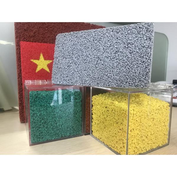 Buy Low Density Rice Shape Tennis Court EPDM Rubber Particles at wholesale prices