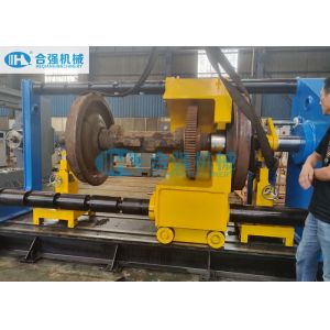 150 Ton Wheelset Press With Single Cylinder Oiling Dismounting