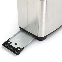 2 slice stainless steel toaster commercial electric bread toaster automatic