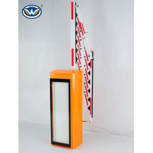 Advertising Car Park Barriers Airborne Remote Control DC Motor Parking Barrier