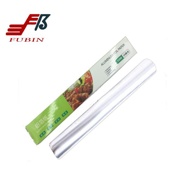 Buy Waterproof Household Aluminum Foil Roll Wide 30cm FDA Certificate at wholesale prices