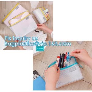 Nylon Mesh Makeup Bag Ladies Cosmetic Bag, nylon mesh fabric/mesh cosmetic bag,
