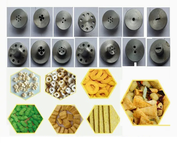 Corn Puff Snacks Extruder Machine 304 Stanless Steel with CE Certification