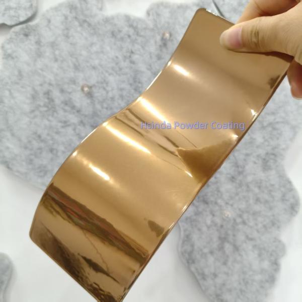 Hsinda Copper Brass Illusion Chrome Powder Coat Paint Bronze Electrostatic